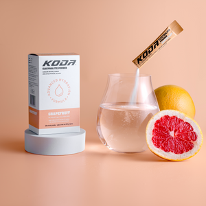 Grapefruit - KODA Electrolyte Powder (20 Stick Pack) - 4 Pack