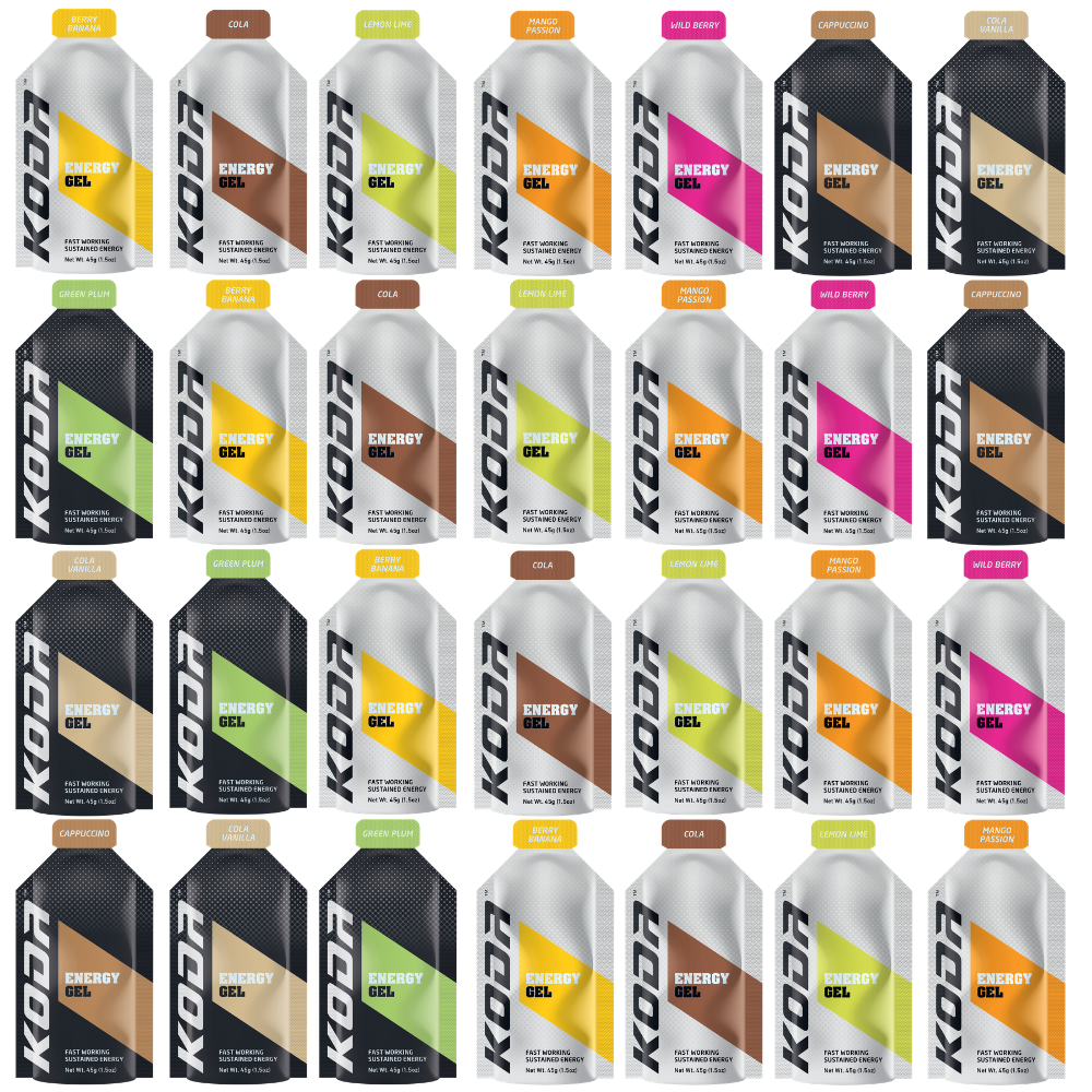 KODA Energy Gel Mixed Pack (24 pack)